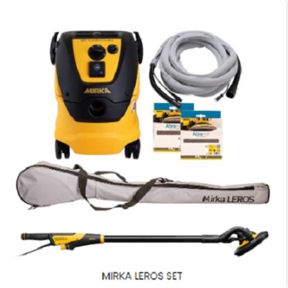 Set Mirka Leros 950CV 143cm s torbo + sesalec DE1230 L AFC + cev 4m s kablom + 4x10 kosov Abraneta 225mm