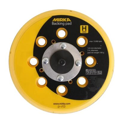 Brusni krožnik Mirka 125mm (5'') 5/16 28 lukenj  - trdi