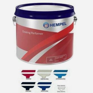 Hempel Cruising Performer 7168E/10160 - 2,5 L  Dove White (rahlo sivo bela)