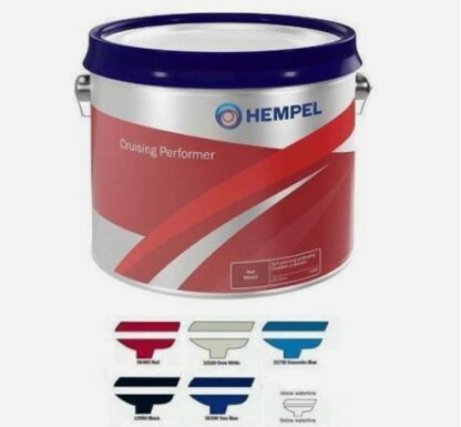 Hempel Cruising Performer 7168E/10160 - 2,5 L  Dove White (rahlo sivo bela)