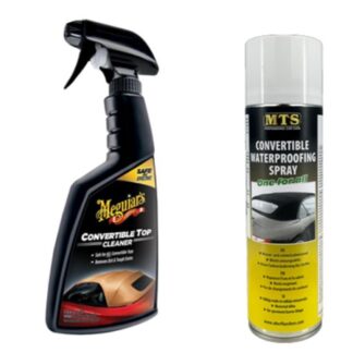 CabrioSet Čistilo Meguiars in MTS Waterproofing Spray za strehe kabrioletov 473 + 500ml (Akcija!)