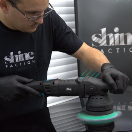 SFG003.001 Ekscentrična polirka Shine Faction 125&150mm ekscenter 25mm - 1100W - po naročilu! - slika 2